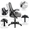 Flash Furniture Office Chair, Mesh, Light Gray HL-0016-1-BK-GY-GG - alternate 10